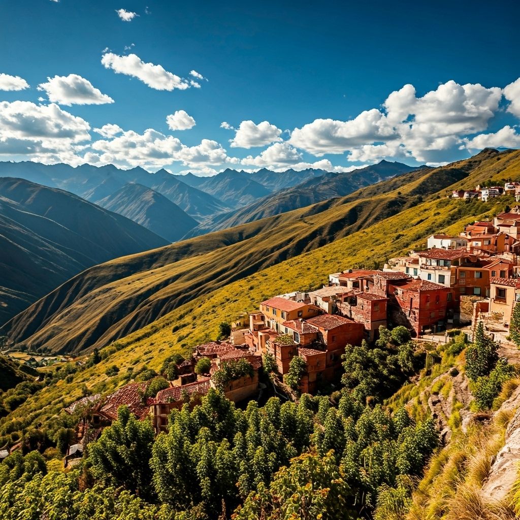 Stunning Latin American landscape